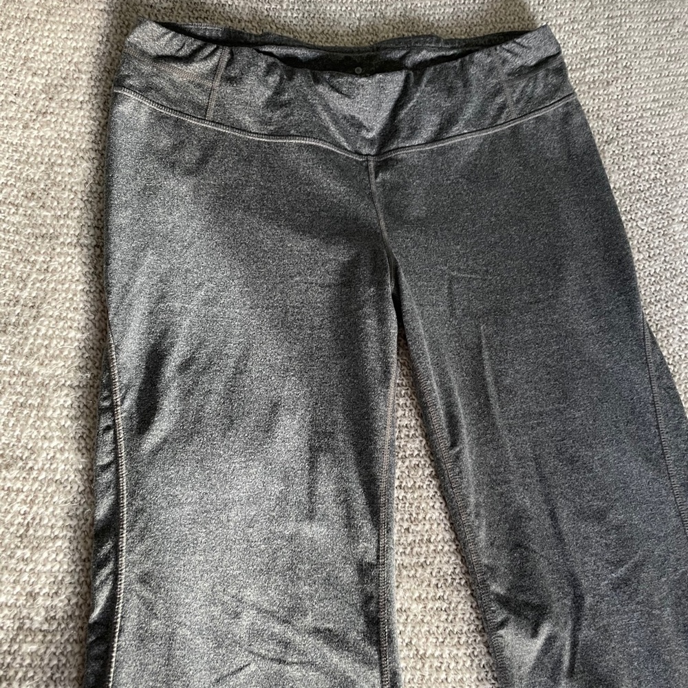 Heather Grey Athleta Yoga Pants